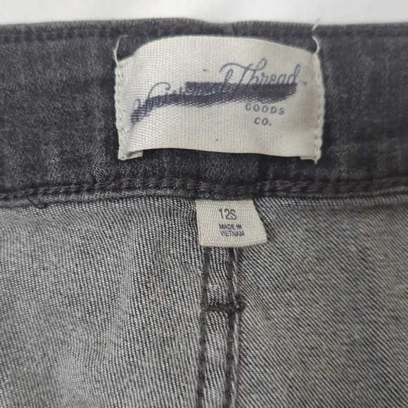 Universal Thread High-Rise Skinny Jeans, Color Gray Wash Size 12S - Picture 13 of 15